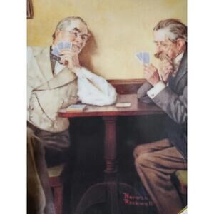 BEST FRIENDS Plate Rockwell's Golden Moments Norman 1988 Knowles Vintage 2114C
